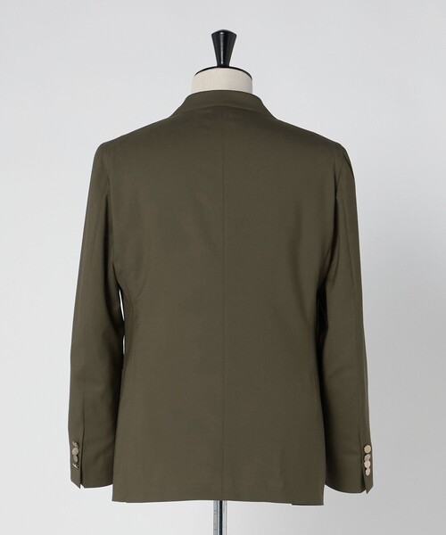 UNITED ARROWS(ユナイテッドアローズ)の「ウール モヘヤ 4ボタン ダブルブレストブレザー S‐MODEL(テーラードジャケット・メンズ・オリーブ/ネイビー・50/48/46/44)」の21枚目の写真