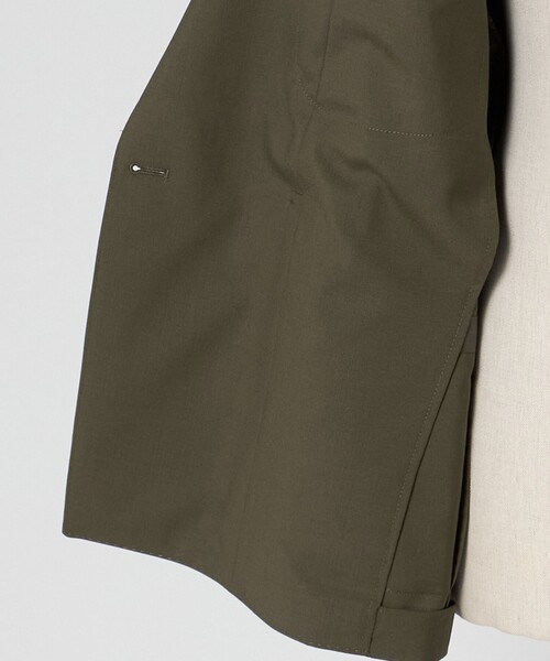 UNITED ARROWS(ユナイテッドアローズ)の「ウール モヘヤ 4ボタン ダブルブレストブレザー S‐MODEL(テーラードジャケット・メンズ・オリーブ/ネイビー・50/48/46/44)」の5枚目の写真
