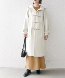 ブランド古着】ダッフルコート（ホワイト/白色系）古着通販 - ZOZOUSED