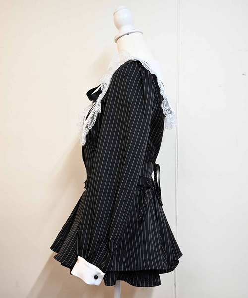 2点SET】クロス刺繍短丈セットアップ（セットアップ）｜MA*RS