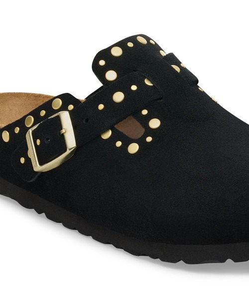 BIRKENSTOCK（ビルケンシュトック）の「BIRKENSTOCK/ビルケンシュトック Boston Rivet LEVE スリッポン 2026年春夏（スリッポン・メンズ・ベージュ/ブラック・36/37/38/39/40/41/42/43）」の6枚目の写真