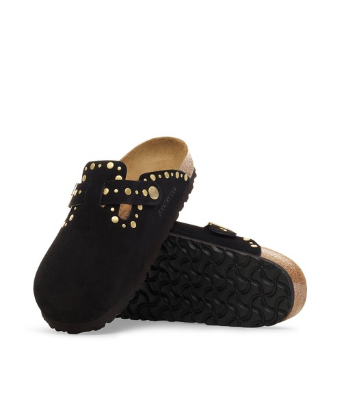 BIRKENSTOCK（ビルケンシュトック）の「BIRKENSTOCK/ビルケンシュトック Boston Rivet LEVE スリッポン 2026年春夏（スリッポン・メンズ・ベージュ/ブラック・36/37/38/39/40/41/42/43）」の8枚目の写真