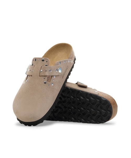 BIRKENSTOCK（ビルケンシュトック）の「BIRKENSTOCK/ビルケンシュトック Boston Rivet LEVE スリッポン 2026年春夏（スリッポン・メンズ・ベージュ/ブラック・36/37/38/39/40/41/42/43）」の7枚目の写真