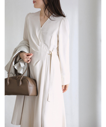 La TOTALITE | 【洗える】カシュクールワンピース(ワンピース)