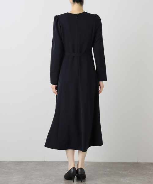 La TOTALITE（ラトータリテ）の「【洗える】カシュクールワンピース（ワンピース・レディース・アイボリー/ネイビー・36/38）」の10枚目の写真