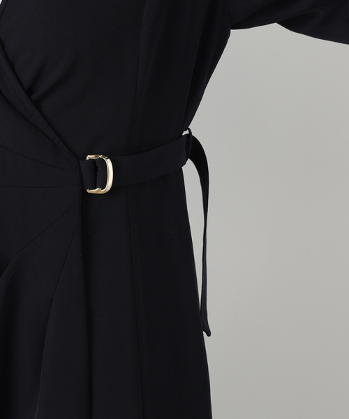 La TOTALITE（ラトータリテ）の「【洗える】カシュクールワンピース（ワンピース・レディース・アイボリー/ネイビー・36/38）」の14枚目の写真