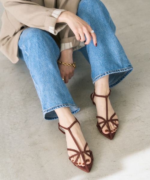 LE TALON（ルタロン）の「《追加》3.5cmナローストラップサンダル（サンダル・レディース・ブラック/ブラウン/ピンク/シルバー・X-SMALL/SMALL/MEDIUM/LARGE/X-LARGE）」の13枚目の写真