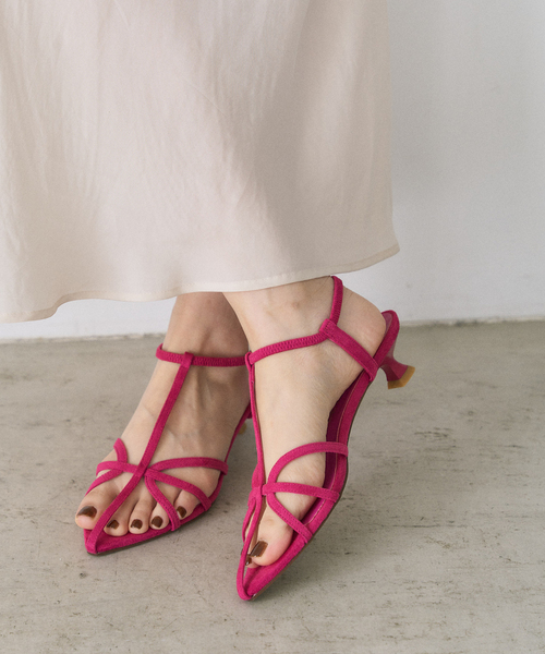 LE TALON（ルタロン）の「《追加》3.5cmナローストラップサンダル（サンダル・レディース・ブラック/ブラウン/ピンク/シルバー・X-SMALL/SMALL/MEDIUM/LARGE/X-LARGE）」の19枚目の写真