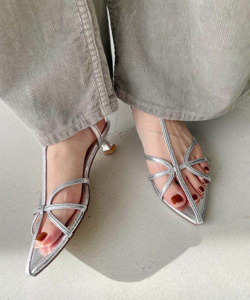 LE TALON（ルタロン）の「《追加》3.5cmナローストラップサンダル（サンダル・レディース・ブラック/ブラウン/ピンク/シルバー・X-SMALL/SMALL/MEDIUM/LARGE/X-LARGE）」の22枚目の写真