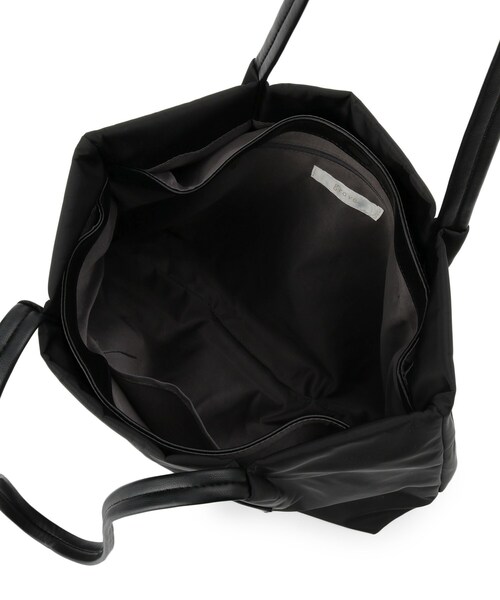 grove（グローブ）の「【A4】タックポケ3層トート（トートバッグ・レディース・ブラック/ブラック系4/ナチュラル・00）」の8枚目の写真