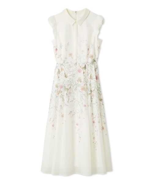 CELFORD（セルフォード）の「【洗える】パネルフラワーワンピース（ワンピース・レディース・ネイビー/オフホワイト/ブルー・36/38）」の16枚目の写真