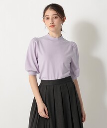 Afternoon Tea | トリプルケアパフスリーブプルオーバー(ニット/セーター)