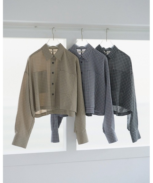 Check Short Shirts（シャツ/ブラウス）｜anuke（アンヌーク）の