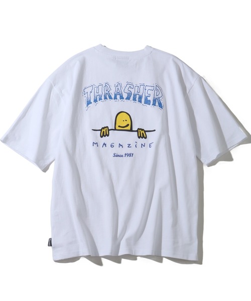 THRASHER(スラッシャー)の「【THRASHER/スラッシャー】マークゴンザレスコラボ バックプリント オーバーサイズ 半袖 Tシャツ(Tシャツ/カットソー・メンズ・ミント/サックスブルー/ホワイト/ブラック/杢グレー・M/L/XL)」の16枚目の写真