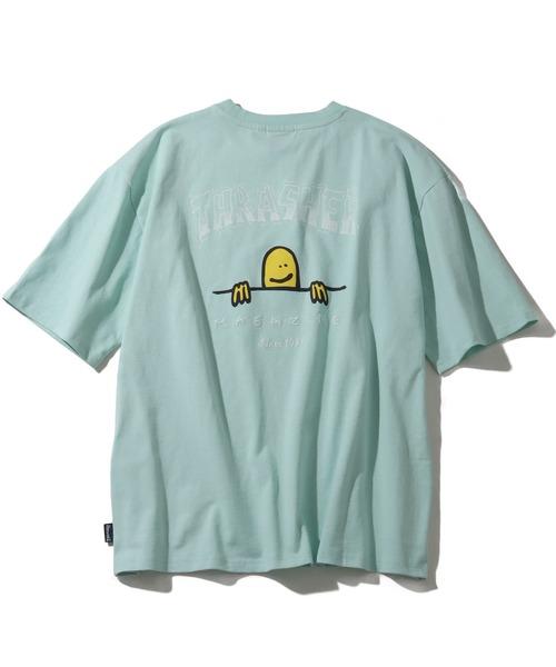THRASHER(スラッシャー)の「【THRASHER/スラッシャー】マークゴンザレスコラボ バックプリント オーバーサイズ 半袖 Tシャツ(Tシャツ/カットソー・メンズ・ミント/サックスブルー/ホワイト/ブラック/杢グレー・M/L/XL)」の22枚目の写真