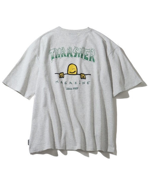 THRASHER(スラッシャー)の「【THRASHER/スラッシャー】マークゴンザレスコラボ バックプリント オーバーサイズ 半袖 Tシャツ(Tシャツ/カットソー・メンズ・ミント/サックスブルー/ホワイト/ブラック/杢グレー・M/L/XL)」の20枚目の写真