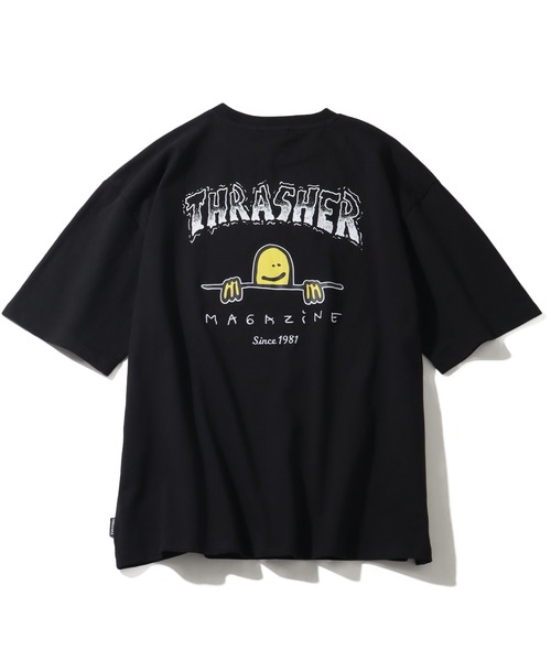 THRASHER(スラッシャー)の「【THRASHER/スラッシャー】マークゴンザレスコラボ バックプリント オーバーサイズ 半袖 Tシャツ(Tシャツ/カットソー・メンズ・ミント/サックスブルー/ホワイト/ブラック/杢グレー・M/L/XL)」の18枚目の写真
