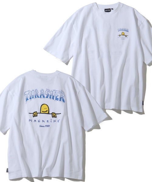 THRASHER(スラッシャー)の「【THRASHER/スラッシャー】マークゴンザレスコラボ バックプリント オーバーサイズ 半袖 Tシャツ(Tシャツ/カットソー・メンズ・ミント/サックスブルー/ホワイト/ブラック/杢グレー・M/L/XL)」の13枚目の写真