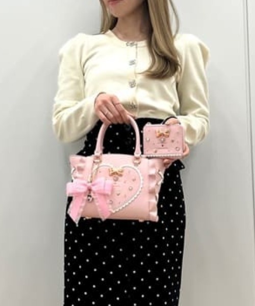 SAMANTHAVEGA(サマンサベガ)の「「マイメロディ&クロミ」コレクション 「マイメロディ」フラッター(ショルダーバッグ・レディース・ピンク・FREE)」の1枚目の写真