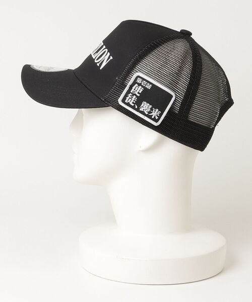 Lafayette（ラファイエット）の「エヴァンゲリオン メッシュキャップ [EVA-MCP04 WAPPEN MESH CAP EVANGELION]（キャップ・メンズ・ブラック・FREE）」の3枚目の写真