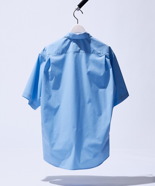 Traditional Weatherwear（トラディショナルウェザーウェア）の「【Traditional Weatherwear】KESWICK　ケズウィック ショートスリーブ シャツ/半袖シャツ（シャツ/ブラウス・メンズ・ホワイト/サックスブルー・M/L）」の5枚目の写真