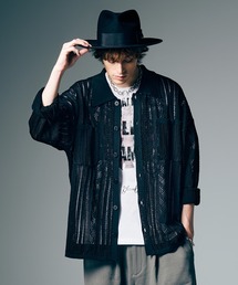 glamb | Openwork Knit Shirt / オープンワークニットシャツ(シャツ/ブラウス)