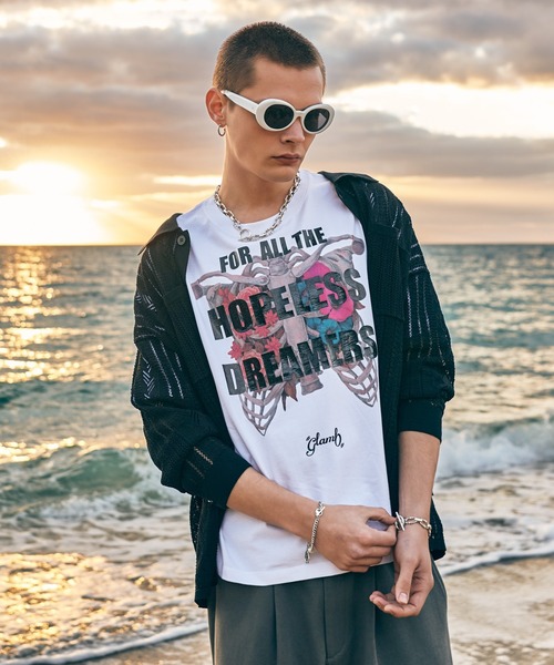 glamb(グラム)の「Openwork Knit Shirt / オープンワークニットシャツ(シャツ/ブラウス・メンズ・ブラック/レッド・M/L)」の18枚目の写真