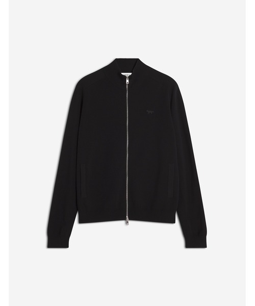 Maison Kitsune(メゾンキツネ)の「TECHNICAL MERINO WOOL KNITTED JACKET(その他アウター・メンズ・ブラック・S)」の1枚目の写真