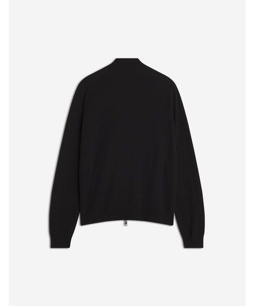Maison Kitsune(メゾンキツネ)の「TECHNICAL MERINO WOOL KNITTED JACKET(その他アウター・メンズ・ブラック・S)」の2枚目の写真