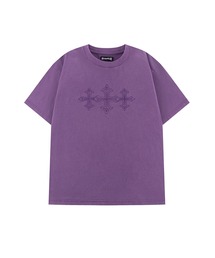 Tシャツ｜Vintage Wash Embroidery Cross Tee｜SUPPLIER