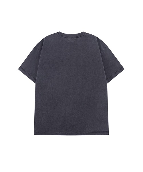 SUPPLIER(サプライヤー)の「Tシャツ|Vintage Wash Embroidery Cross Tee|SUPPLIER(Tシャツ/カットソー・メンズ・パープル/ブラック・SMALL/XX-LARGE/X-LARGE/LARGE/MEDIUM)」の3枚目の写真