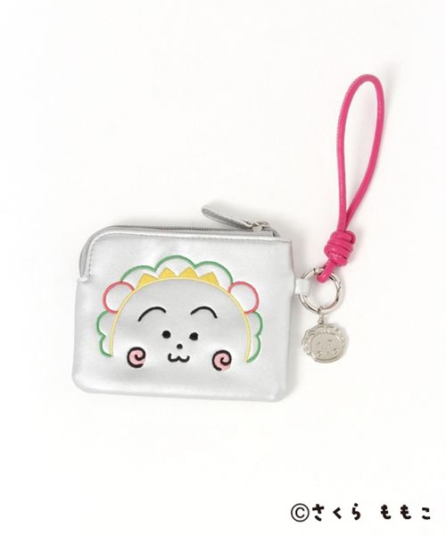 studio CLIP（スタディオクリップ）の「刺繍コンパクト財布[COJI‐COJIコラボ2026]（財布・レディース・その他2/アイボリー・FREE）」の2枚目の写真