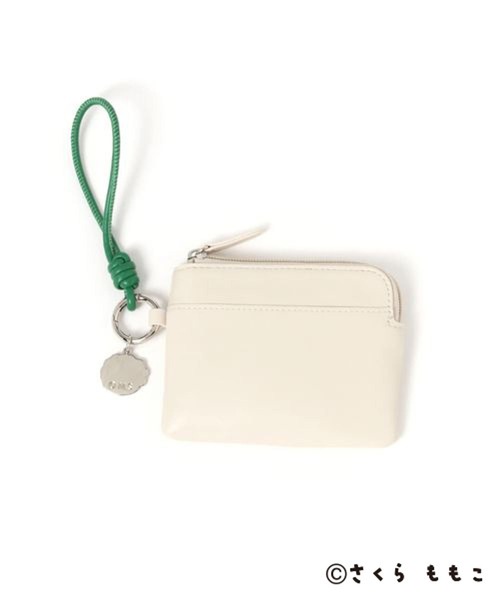 studio CLIP（スタディオクリップ）の「刺繍コンパクト財布[COJI‐COJIコラボ2026]（財布・レディース・その他2/アイボリー・FREE）」の6枚目の写真