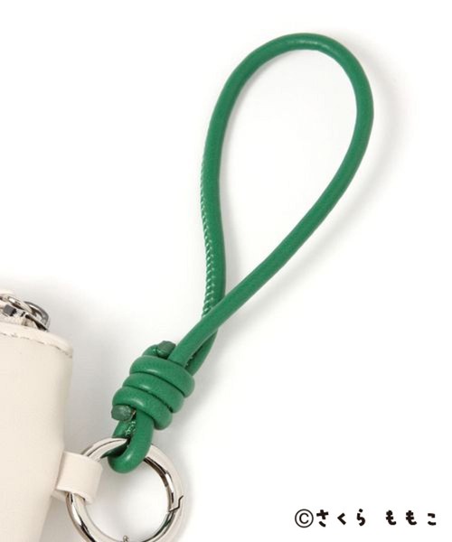 studio CLIP（スタディオクリップ）の「刺繍コンパクト財布[COJI‐COJIコラボ2026]（財布・レディース・その他2/アイボリー・FREE）」の10枚目の写真