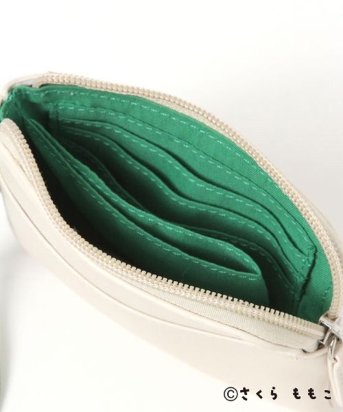 studio CLIP（スタディオクリップ）の「刺繍コンパクト財布[COJI‐COJIコラボ2026]（財布・レディース・その他2/アイボリー・FREE）」の15枚目の写真