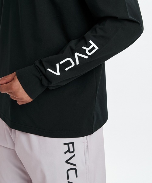 RVCA（ルーカ）の「RVCA メンズ CLOSED BUSINESS SFLT 長袖サーフTシャツ 【2026年春夏モデル】（Tシャツ/カットソー・メンズ・ホワイト/グレー/ブラック・X-LARGE/LARGE/MEDIUM/SMALL）」の8枚目の写真