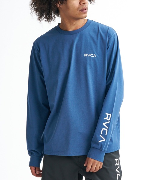 RVCA（ルーカ）の「RVCA メンズ CLOSED BUSINESS SFLT 長袖サーフTシャツ 【2026年春夏モデル】（Tシャツ/カットソー・メンズ・ホワイト/グレー/ブラック・X-LARGE/LARGE/MEDIUM/SMALL）」の5枚目の写真