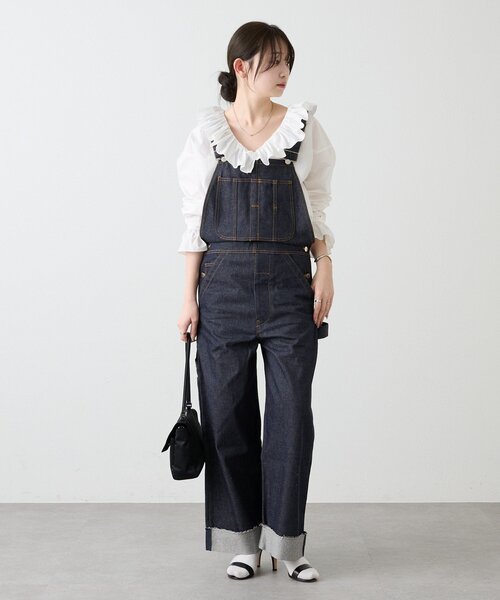 russet（ラシット）の「ラッフルシャツ（シャツ/ブラウス・レディース・ブラック/ホワイト・FREE）」の15枚目の写真