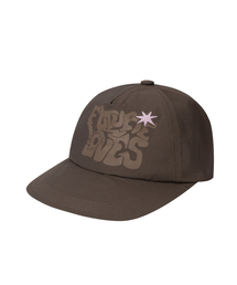 IUGAMAKARAS（イウガマカラス）の「Printed Nylon Ball Cap (Khaki)（キャップ）」