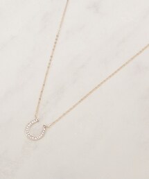 grove | 【HORSESHOEシリーズ】ビジュー馬蹄ネックレス(ネックレス)