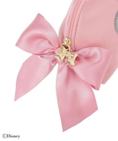 Disney(ディズニー)の「Minnie Mouse/ラウンドポーチ(ポーチ・レディース・ピンク・FREE)」の9枚目の写真