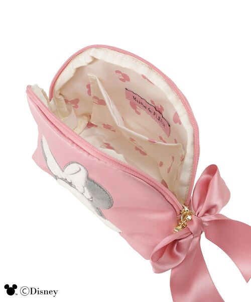 Disney(ディズニー)の「Minnie Mouse/ラウンドポーチ(ポーチ・レディース・ピンク・FREE)」の11枚目の写真