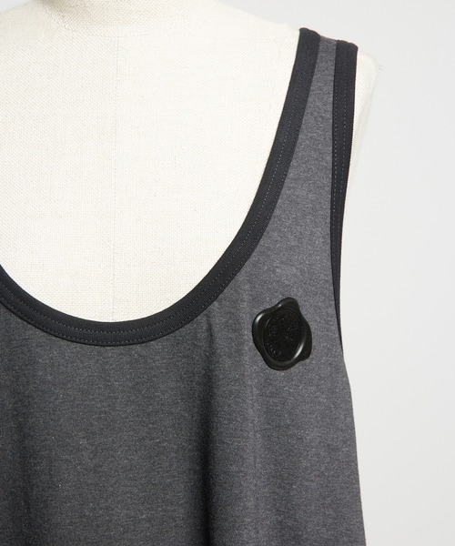 gomme(ゴム)の「フリンジワンピース(ワンピース・レディース・チャコールグレー/ブラック・MEDIUM)」の16枚目の写真