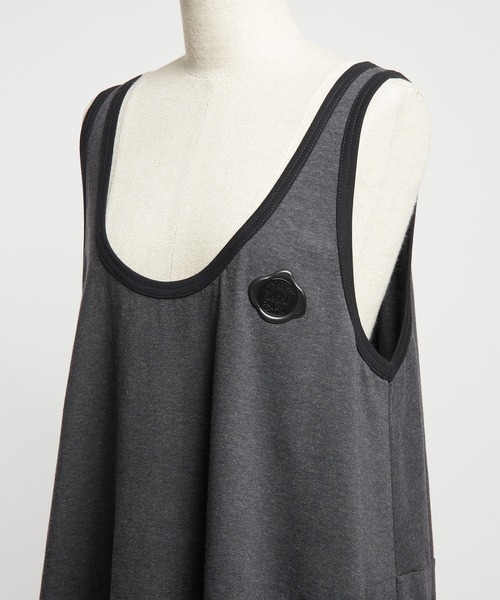 gomme(ゴム)の「フリンジワンピース(ワンピース・レディース・チャコールグレー/ブラック・MEDIUM)」の19枚目の写真