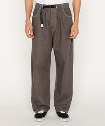 DANTON（ダントン）の「Men's Color Denim Belted Easy Pants（デニムパンツ）」