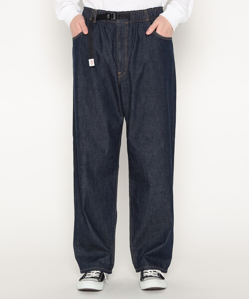 DANTON（ダントン）の「Men's Color Denim Belted Easy Pants（デニムパンツ・メンズ・ブルー/アイボリー/ダークインディゴブルー/チャコール・40/38/42/44）」の7枚目の写真