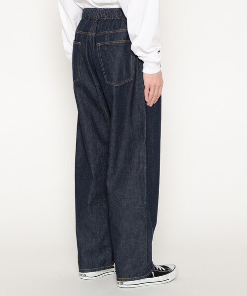 DANTON（ダントン）の「Men's Color Denim Belted Easy Pants（デニムパンツ・メンズ・ブルー/アイボリー/ダークインディゴブルー/チャコール・40/38/42/44）」の10枚目の写真