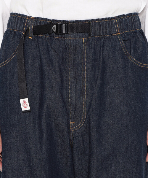 DANTON（ダントン）の「Men's Color Denim Belted Easy Pants（デニムパンツ・メンズ・ブルー/アイボリー/ダークインディゴブルー/チャコール・40/38/42/44）」の12枚目の写真