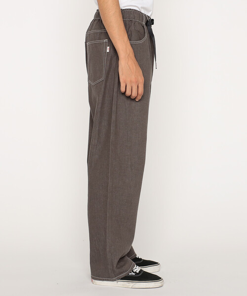 DANTON（ダントン）の「Men's Color Denim Belted Easy Pants（デニムパンツ・メンズ・ブルー/アイボリー/ダークインディゴブルー/チャコール・40/38/42/44）」の20枚目の写真