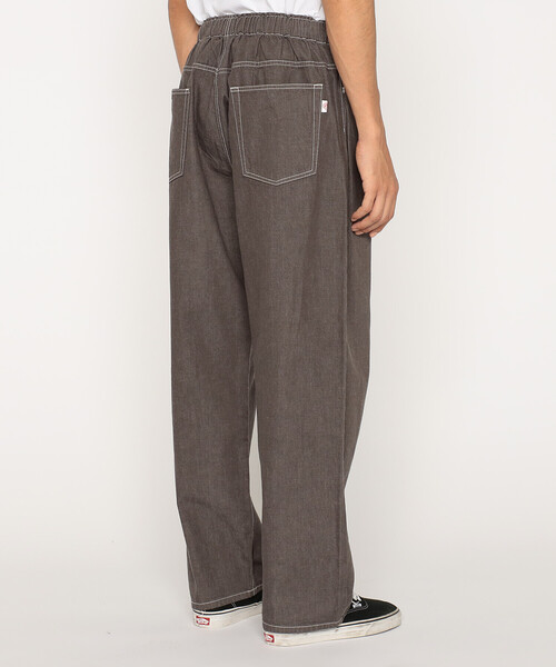 DANTON（ダントン）の「Men's Color Denim Belted Easy Pants（デニムパンツ・メンズ・ブルー/アイボリー/ダークインディゴブルー/チャコール・40/38/42/44）」の21枚目の写真